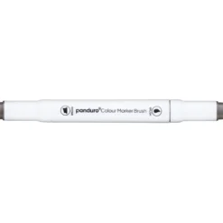 Panduro Colour Marker Brush, penselspiss og skråskjært spiss – Warm grey 7 WG7
