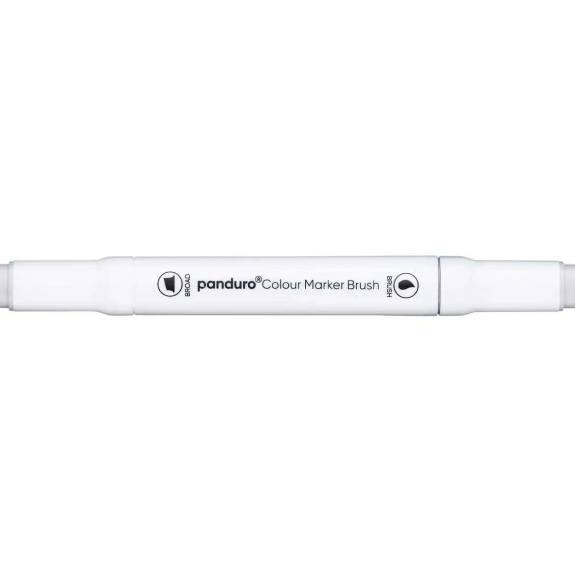 Panduro Colour Marker Brush, penselspiss og skråskjært spiss – Cool grey 3 CG3