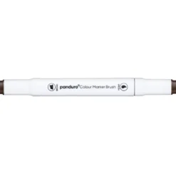 Panduro Colour Marker Brush, penselspiss og skråskjært spiss – Bronze 99