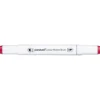 Panduro Colour Marker Brush, penselspiss og skråskjært spiss – Geranium 15
