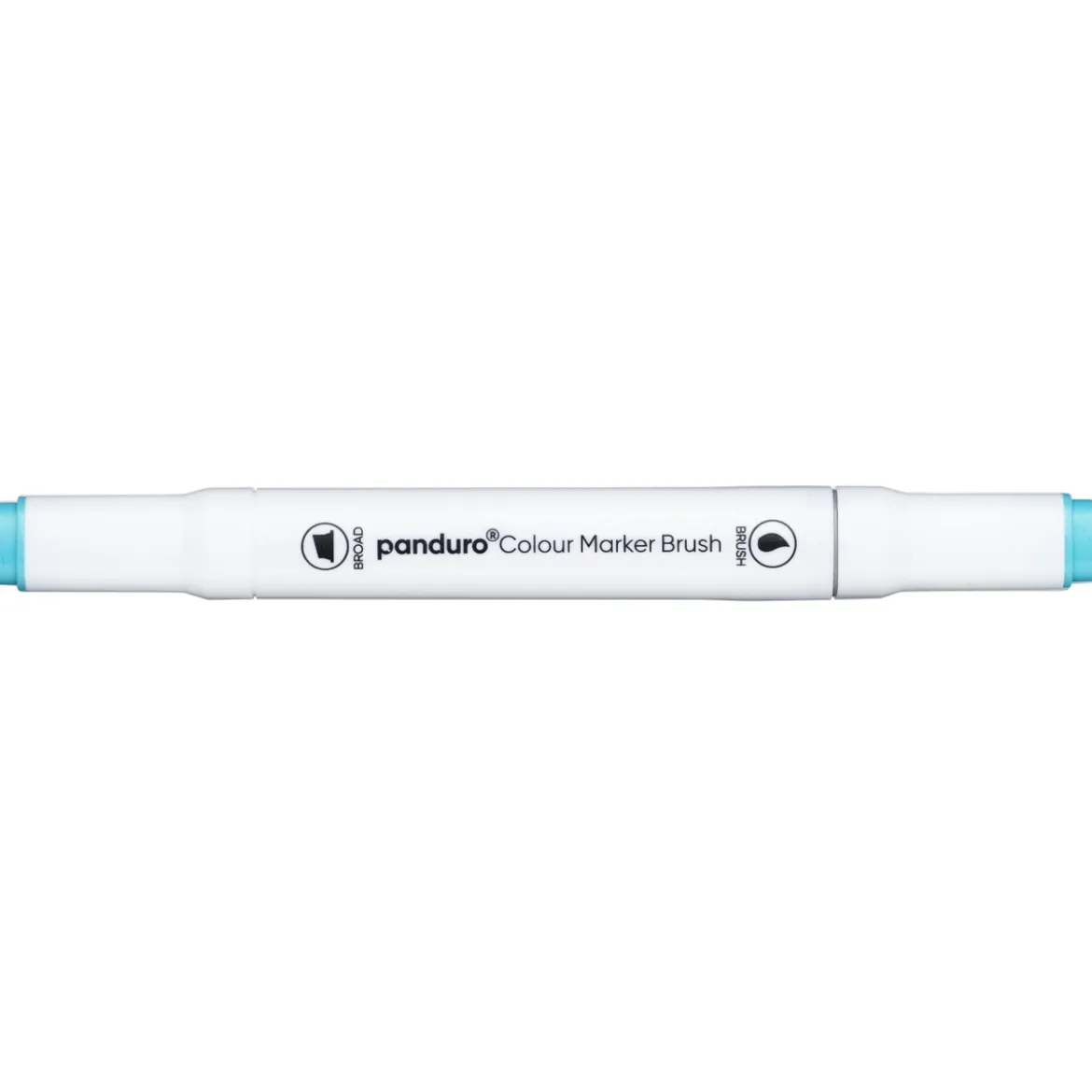 Panduro Colour Marker Brush, penselspiss og skråskjært spiss – Prussian blue 69
