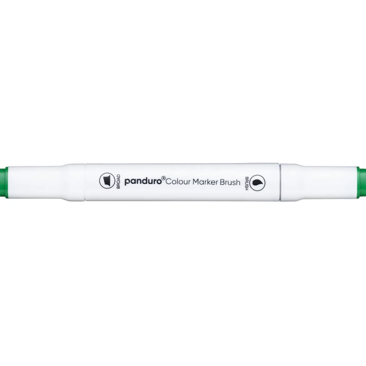 Panduro Colour Marker Brush, penselspiss og skråskjært spiss – Pale green 59