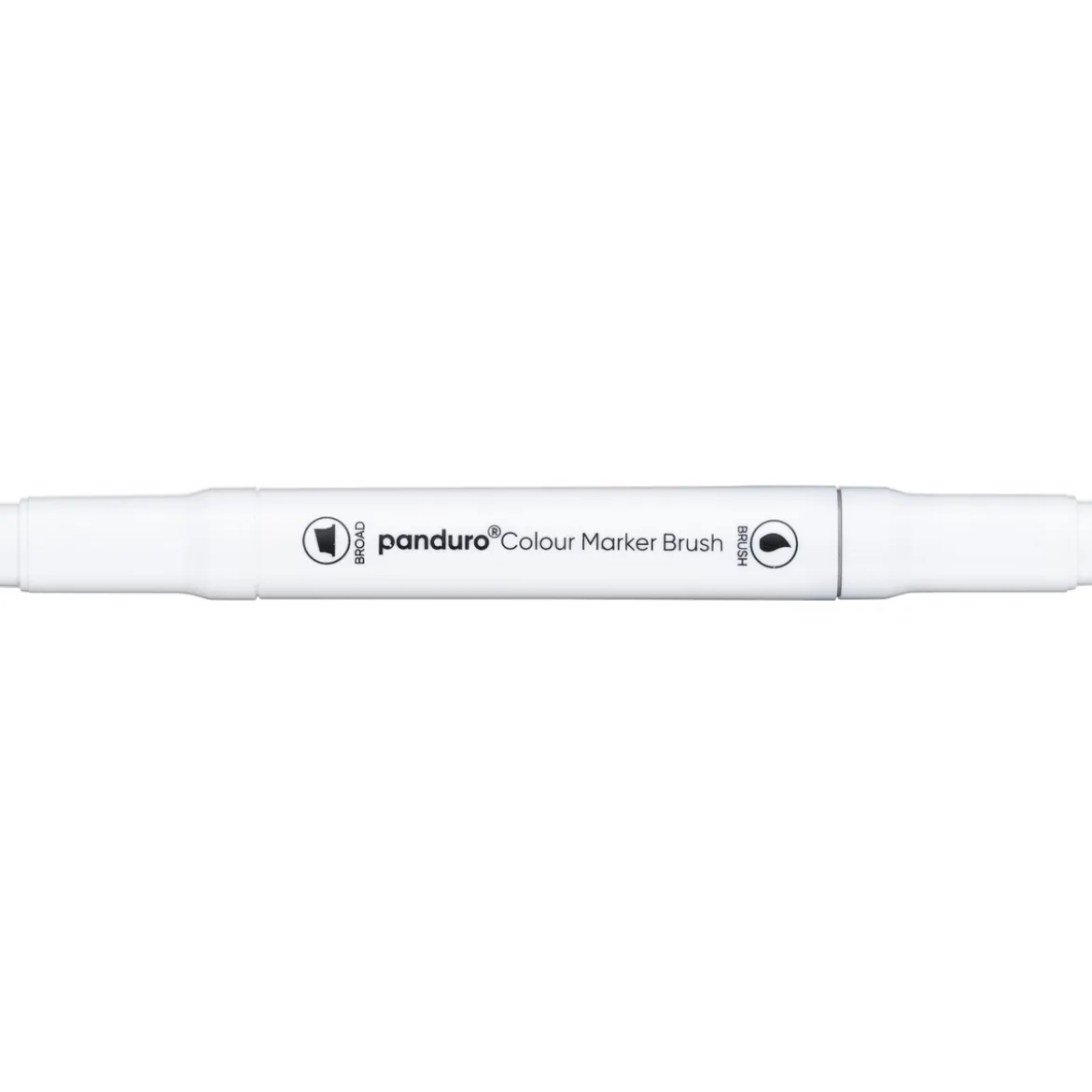Panduro Colour Marker Brush, penselspiss og skråskjært spiss – Blender 0
