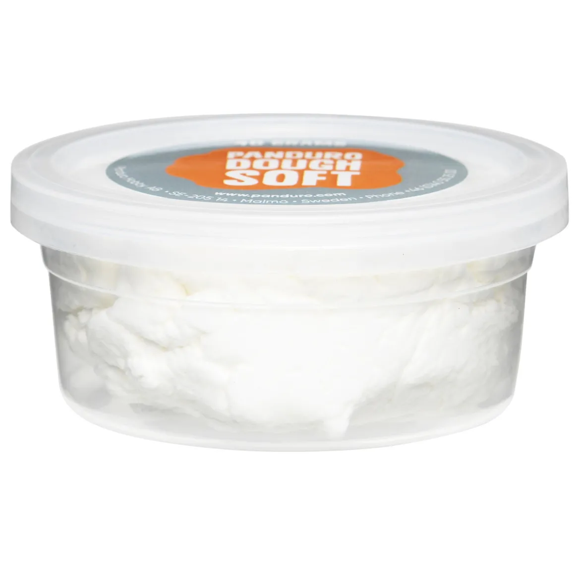 Panduro Dough Soft hvit lekeleire – 40 gram