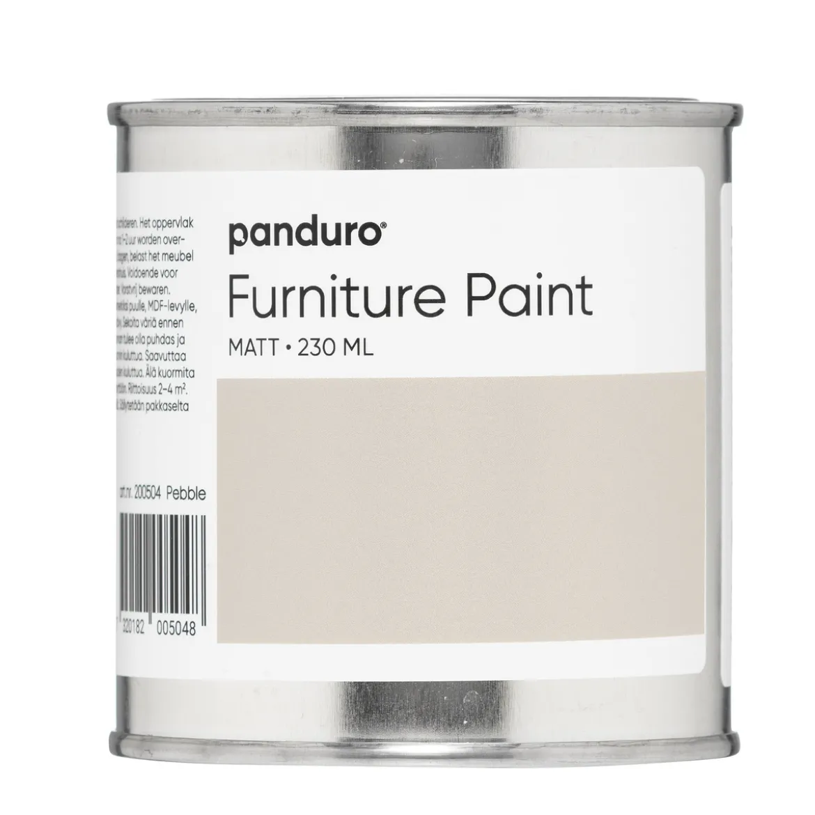 Panduro Furniture Paint, matt møbelmaling 230 ml – Pebble