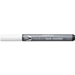 Panduro Lakkpenn Hvit 2 mm