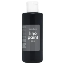 Panduro Lino Paint linoleumsmaling – 85 ml svart