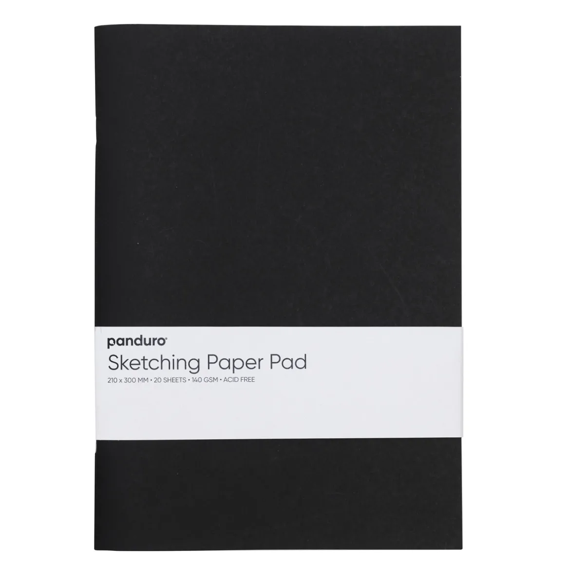Panduro Sketch, skisseblokk med myk perm, 21×30 cm, 30 ark, 140 g/m²