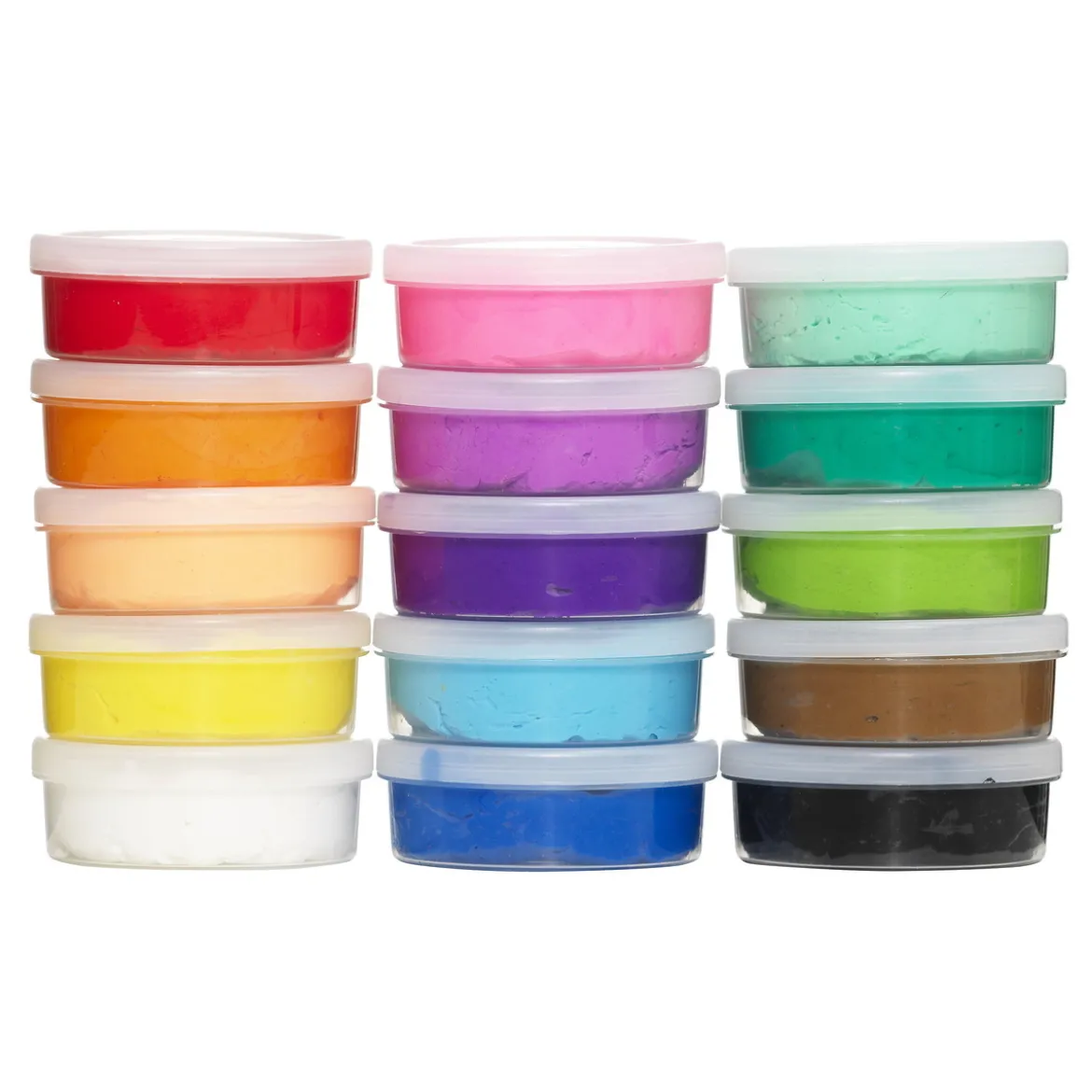 Panduro Soft Dough 15-pakning Party, 15×14 gram lekeleire i festlige farger!