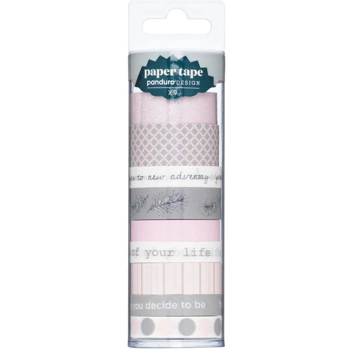 Paper Tape 9p Pink Wisdom