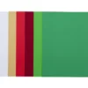 Papir i nydelige julefarger til julehobby, 48 ark i A4-format, 80 g/m²