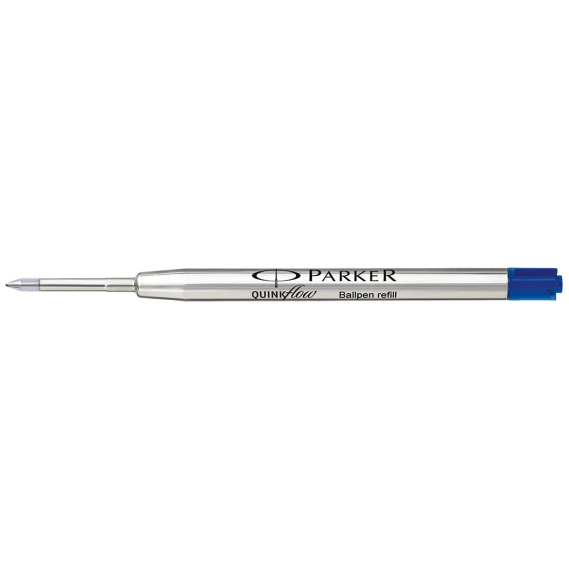 Parker Ballpoint refill blå, komplett fargepatron med ny spiss