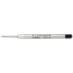 Parker Ballpoint refill svart, komplett fargepatron med ny spiss
