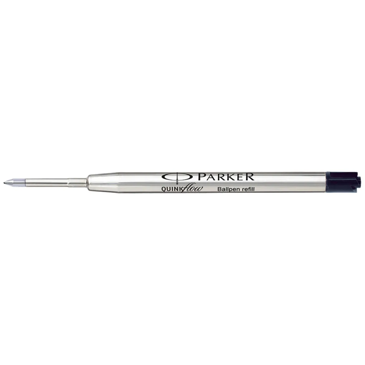 Parker Ballpoint refill svart, komplett fargepatron med ny spiss