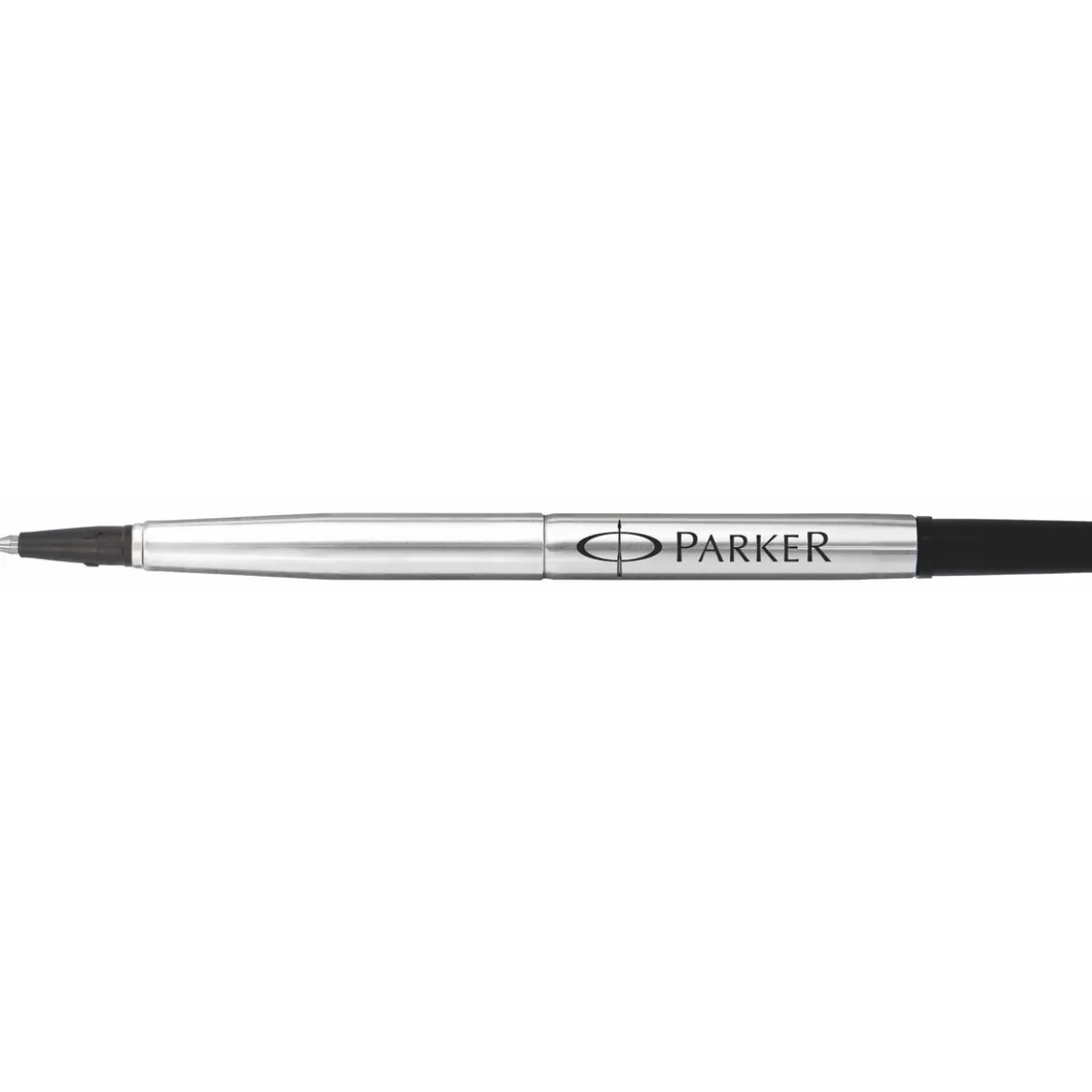 Parker Rollerball refill svart, komplett fargepatron med ny spiss