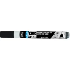 Pebeo Cuir Leather lærfargemarker – Svart