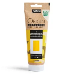 Pebeo Origin Acrylics akrylmaling 120 ml Medium cadmium yellow hue 03