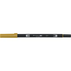 Penselpenn Tombow ABT Dual Brush Pen Dark Ochre 027