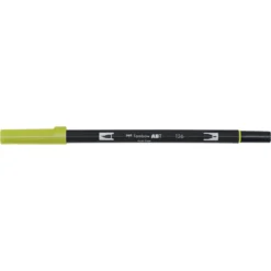 Penselpenn Tombow ABT Dual Brush Pen Dark Olive 158