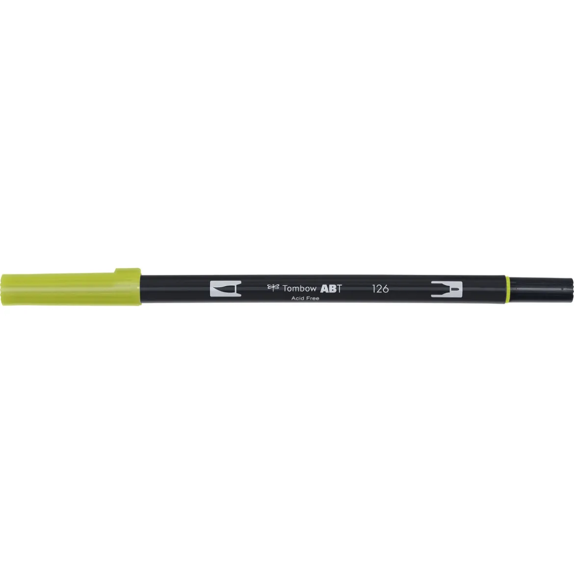 Penselpenn Tombow ABT Dual Brush Pen Dark Olive 158