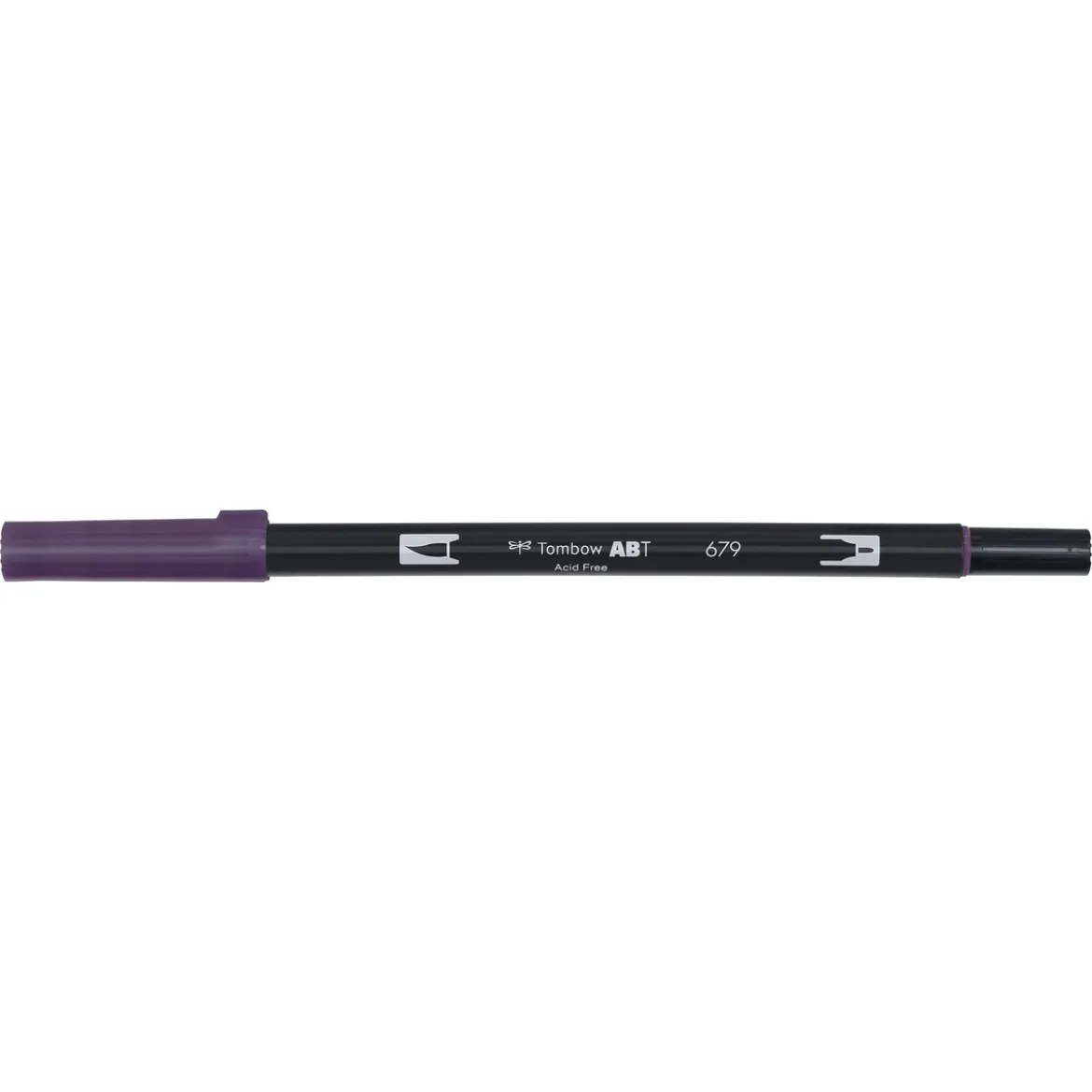 Penselpenn Tombow ABT Dual Brush Pen Dark Plum 679