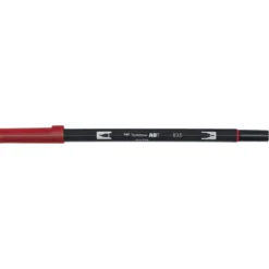 Penselpenn Tombow ABT Dual Brush Pen Wine Red 837