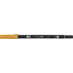 Penselpenn Tombow ABT Dual Brush Pen Gold Ochre 946