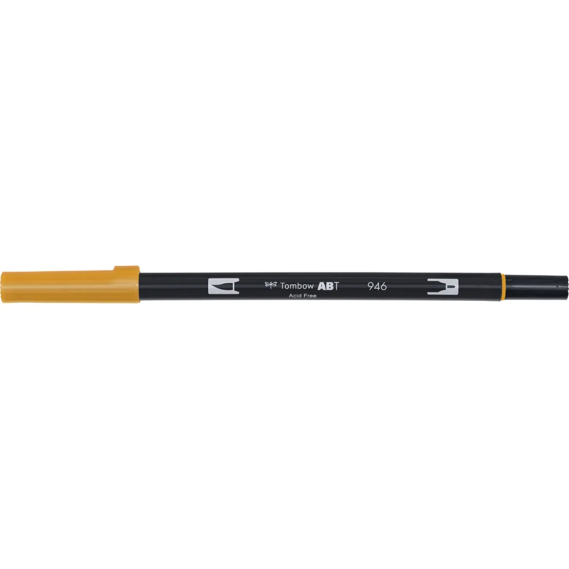 Penselpenn Tombow ABT Dual Brush Pen Gold Ochre 946