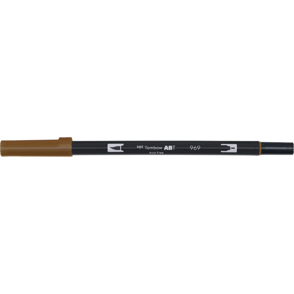 Penselpenn Tombow ABT Dual Brush Pen Saddle Brown 977