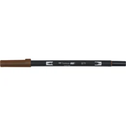 Penselpenn Tombow ABT Dual Brush Pen Brown 879