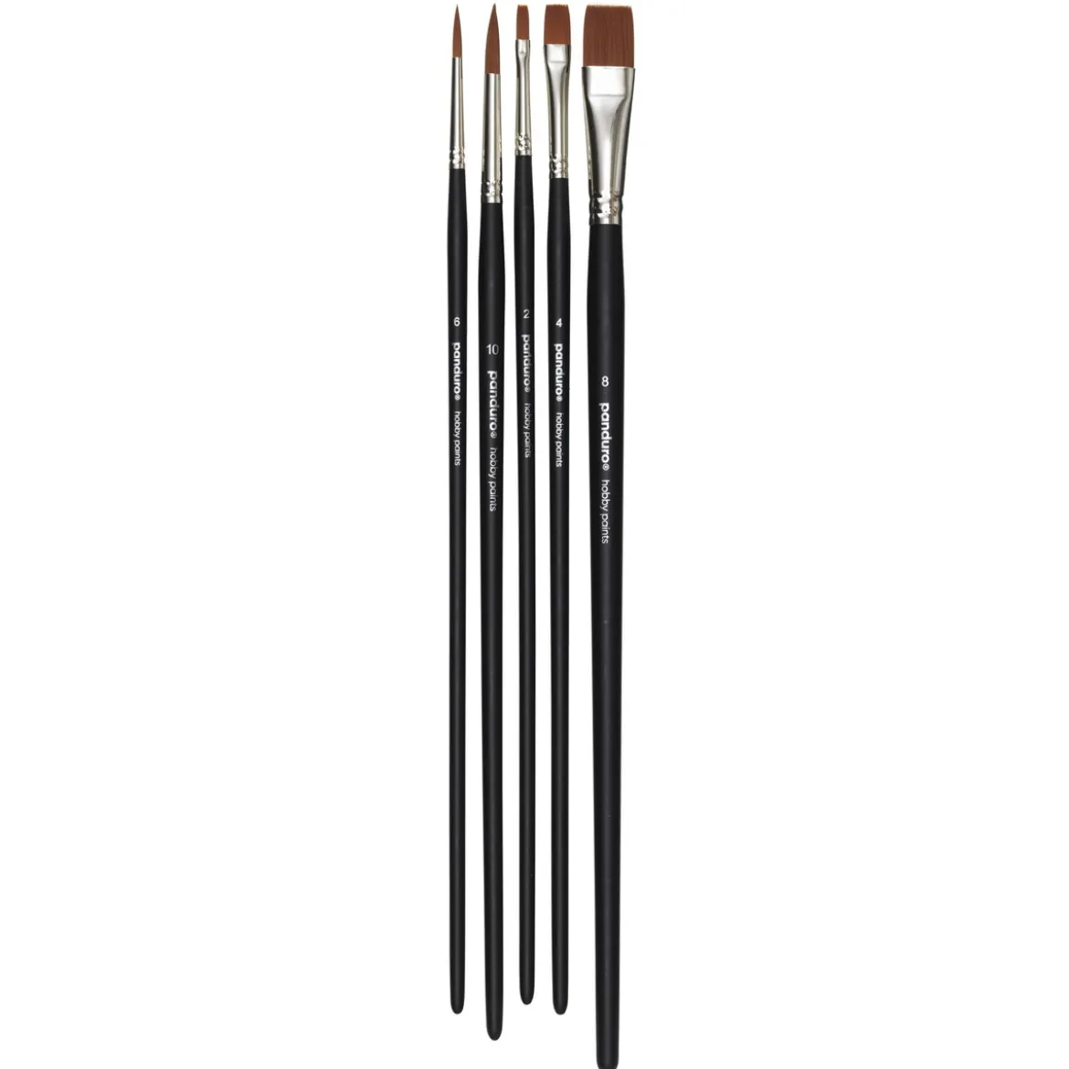 Penselsett Panduro Acrylic 5st
