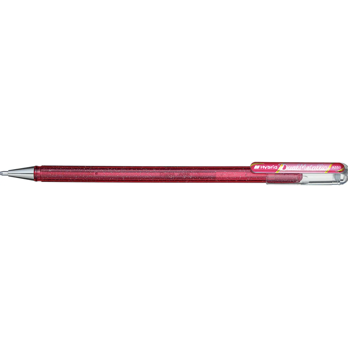 Pentel Met Roller Rosa/rød