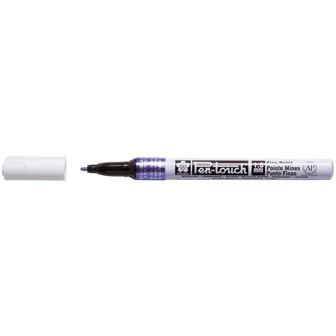 Pen-Touch Marker 1,0 Hvit