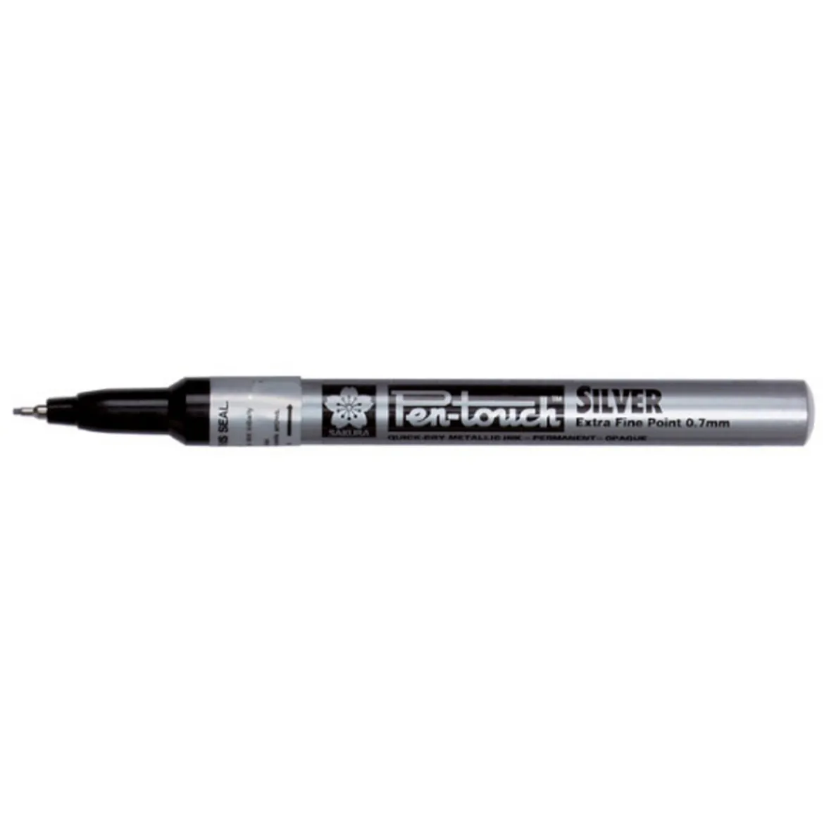 Pen-Touch Marker 0,7 Sølv