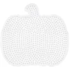 Perleplate Midi gresskar Halloween, 17×15 cm – til våre rørperler med diameter 5 mm