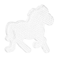 Perleplate Midi hest, 16×14 cm – til våre rørperler med diameter 5 mm