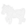 Perleplate XL hest, 18×14 cm – til våre XL-rørperler med diameter 9 mm
