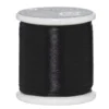 Perletråd Miyuki 50 meter – svart – 0,2 mm i diameter, fremstilt i 100 % nylon