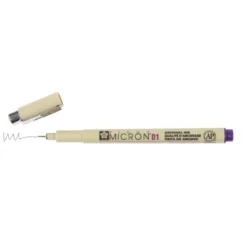 Pigma Micron 01 Lilla 0,25 mm