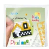 Pikselhobby Minikit gravemaskin – med nøkkelring 30×40 mm og 3×144 piksler