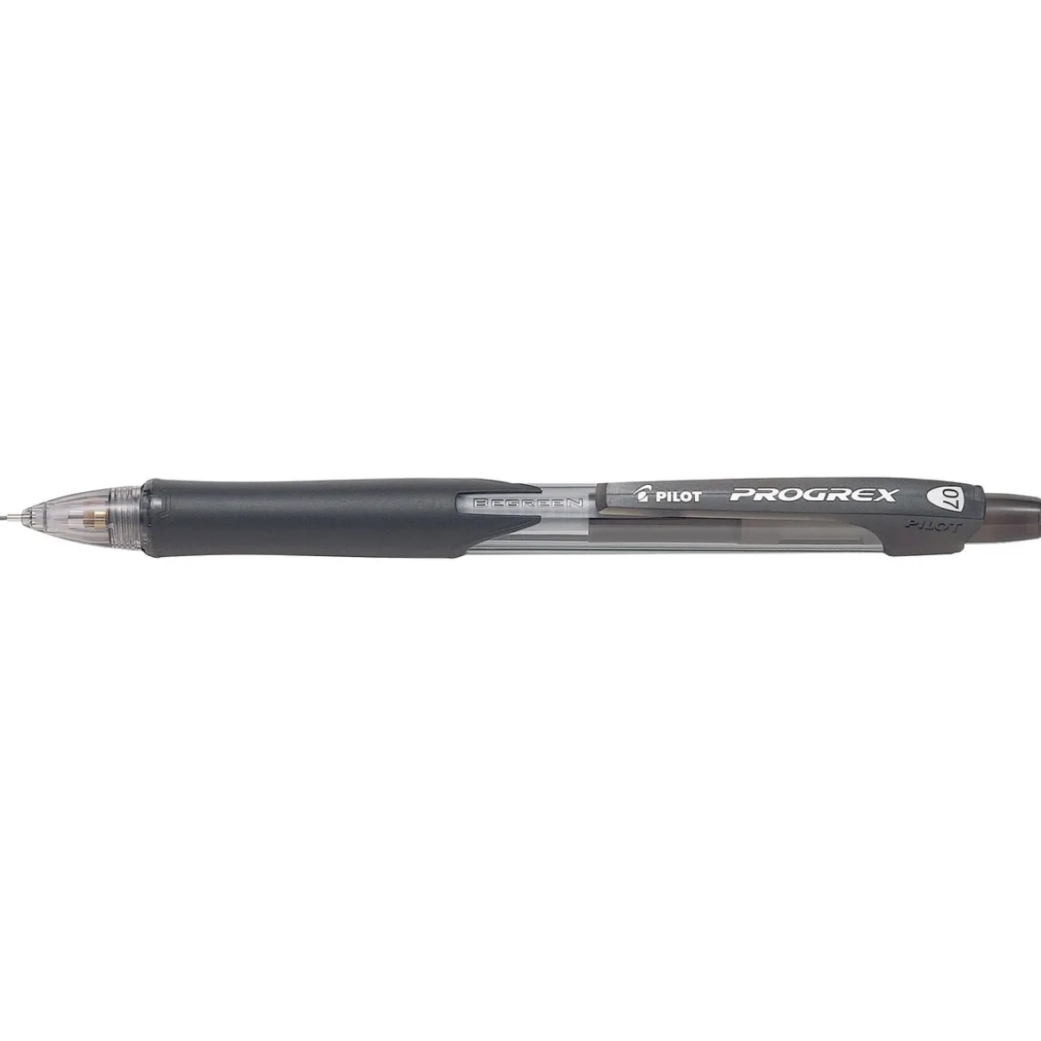 Pilot Progrex trykkblyant - Svart - Begreen - 0,7 mm