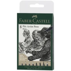 PITT artist pen set 8-pack – India ink