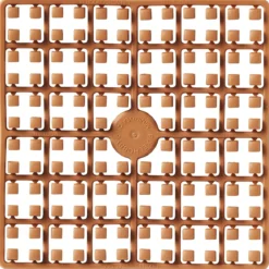 Pixelperler Lysbrune no. 461