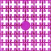 Pixelperler Mørkrosa no. 249