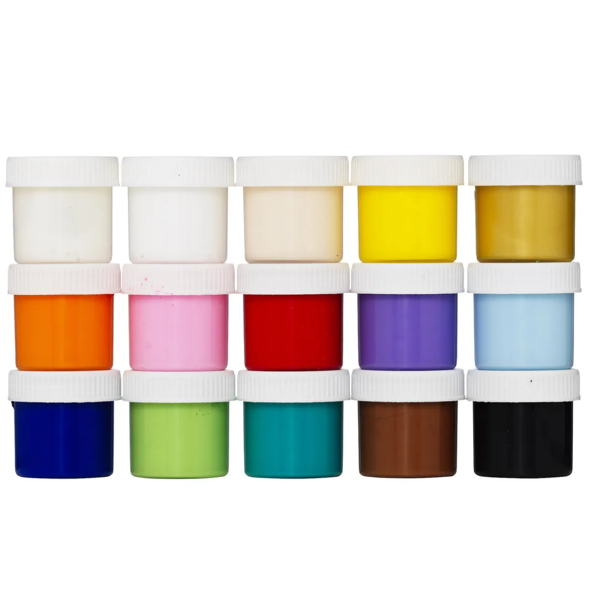 15-pk. hobbymaling à 18 ml.