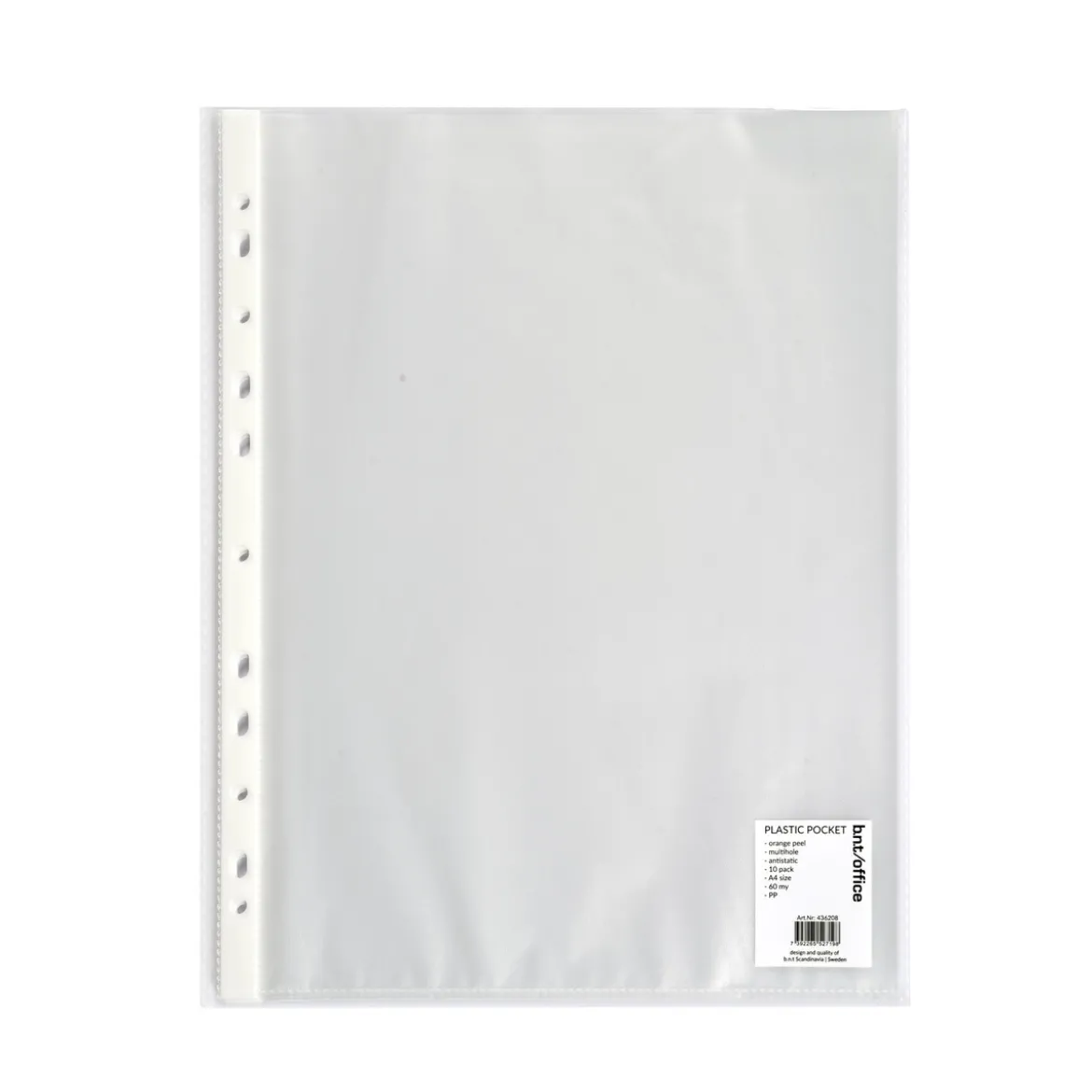 Plastlommer A4 40 my 10stk/pk