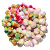 Pom Pom miks flerfargede, Ø15–25 mm, 150 stk.
