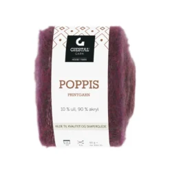 Poppis 50 g vinrød