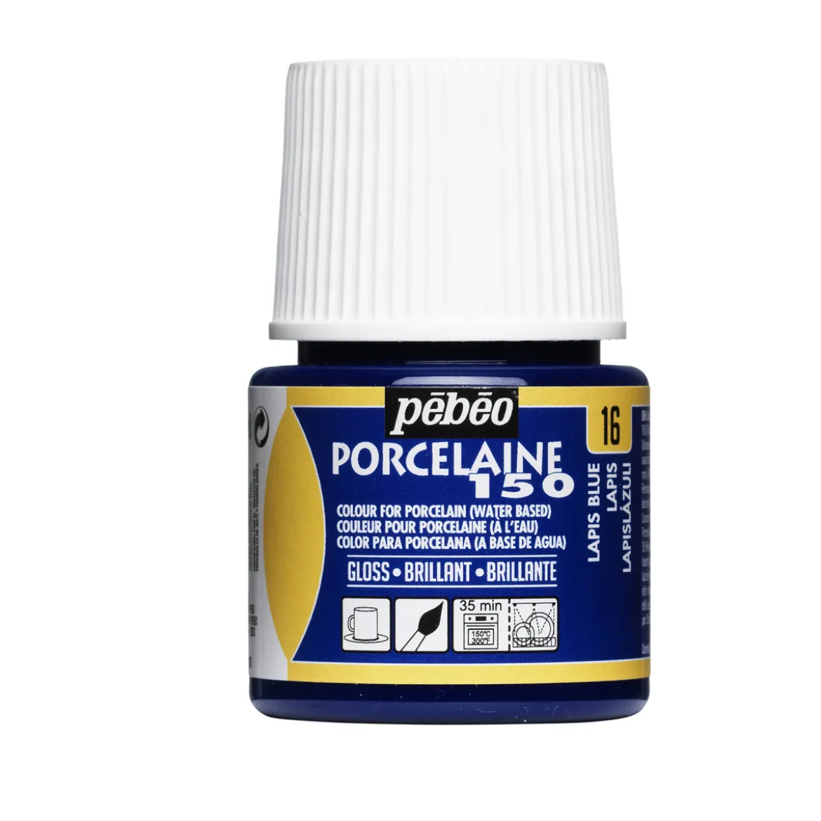 Porselensmaling Klarblå 45 ml