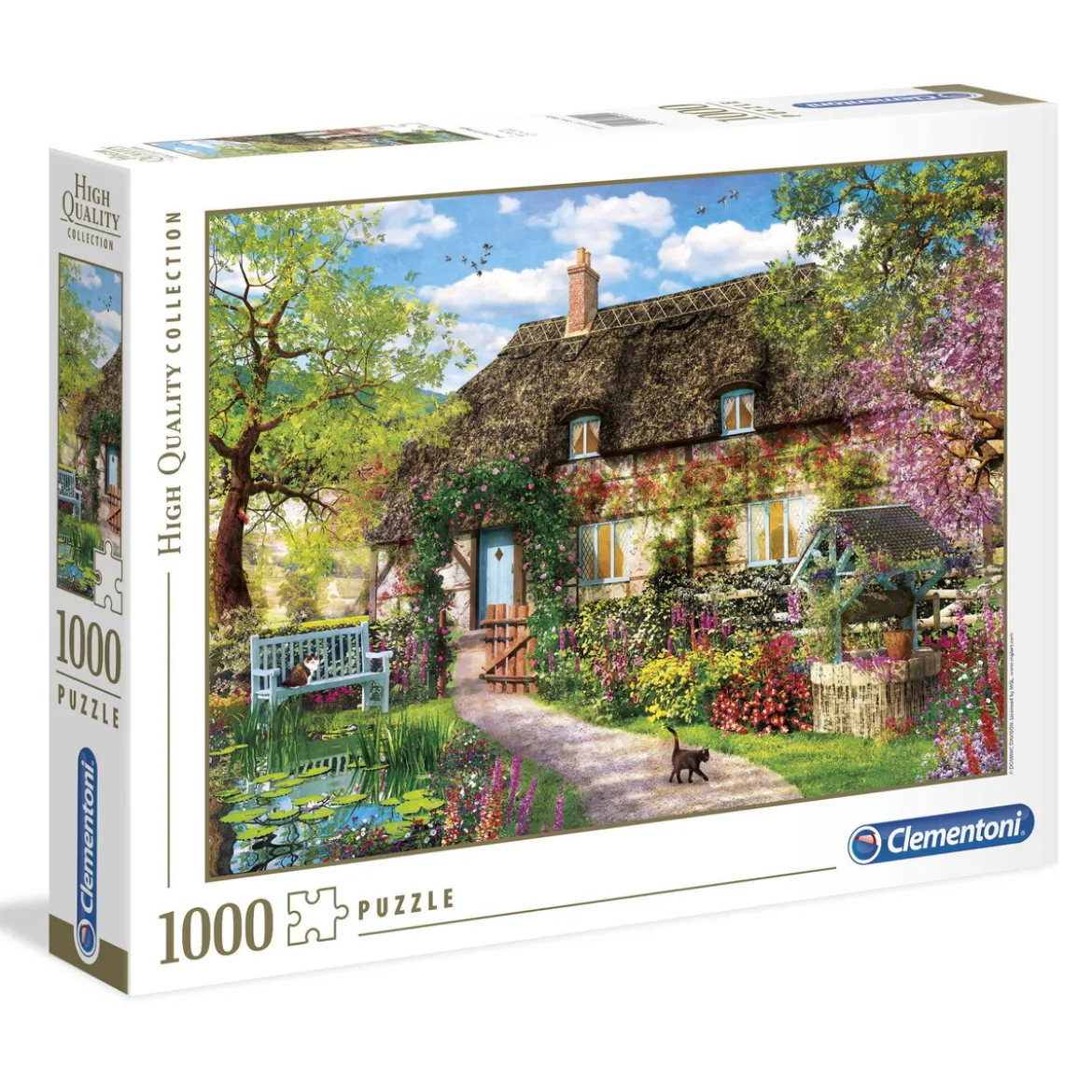 Puslespill The old cottage 1000